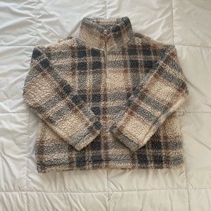 Thread & Supply Fuzzy half zip